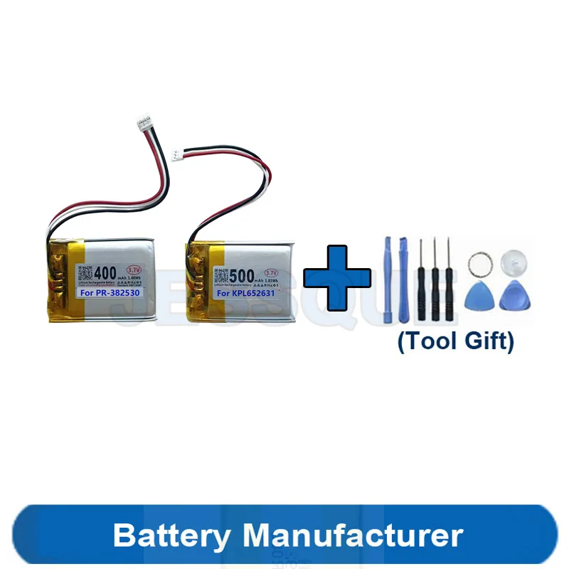 Toolset Gift + 400Mah Pr-382530 500Mah Kpl65263 Batteria Per Suunto Ambit 1 2 2S 3 Hr Peak Ambit2 Ambit3 Sport Watch Batterie Akku