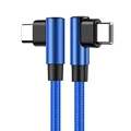 Double elbow Blue
