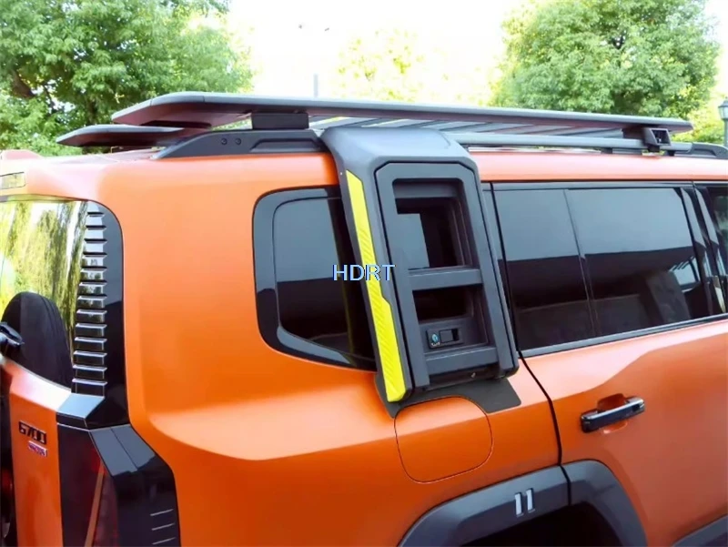 체리 제투어 G700 2025+ 차량용 오프로드 리어 윈도우 사이드 폴딩 래더 키트 보호 장식 액세서리 자동차 부품