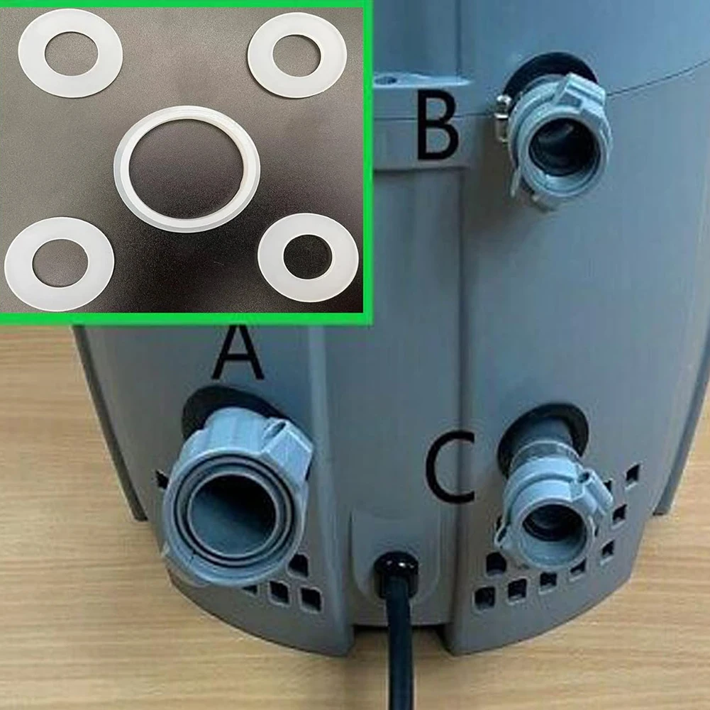 Connector Seal Gasket Set Silicone Seal Repair Kits for Miami Milan Cancun Havana Lay-Z-Spa Helsinki hot tub gasket set