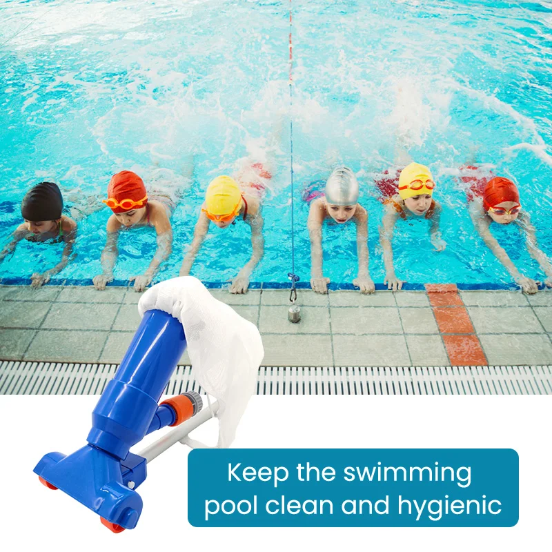 Pool Vacuum Cleaning Kit Clean Bottoms Net For Pool Filter Swimming Vacuum Cleaner Set Cleaning Skimmer Pools Products Tool pool cleaning tool swimming pool cleaning kit