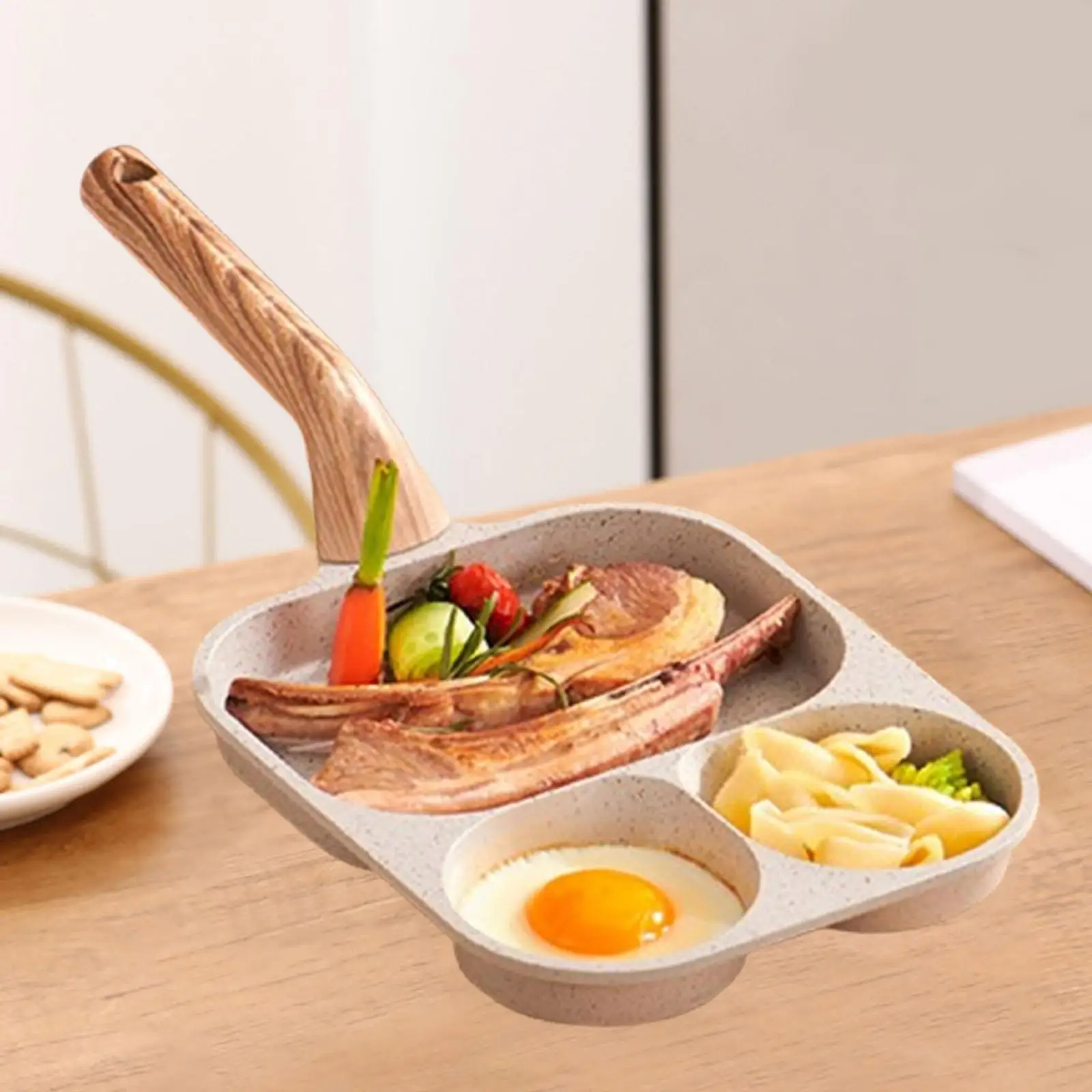 Mini Pancake Pan Egg Cooker Pan Egg Steak Pot Egg Skillet for Breakfast Omelette Skillet for Cooking Frying Steak Vegetable
