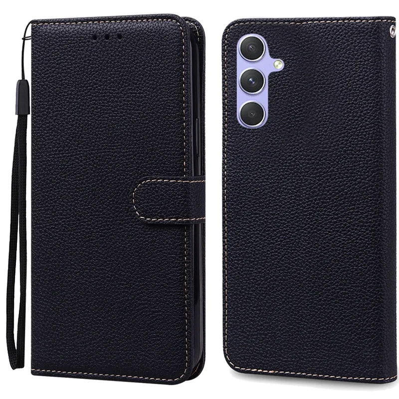 Leather Wallet Flip Case for Samsung Galaxy - Stylish Protective Phone Cover