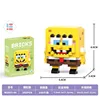 Disney Sanrio Building Block Toys Cartoon Characters Stitch, Mario Katie Cat Small Particle Construction Assembly Toys Wholesale 6