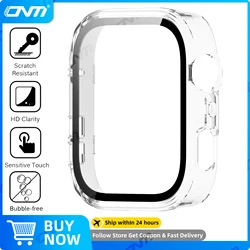 Premium Tempered Glass Screen Protector & Hard PC Protective Bumper for Huawei Fit 5 (Clear)