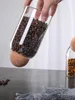 Sealed Jar Glass Cork Stopper Coffee Beans Dried Fruit Storage Box Kitchen Food Multigrain Storage Jar Cork Tea Jar 4
