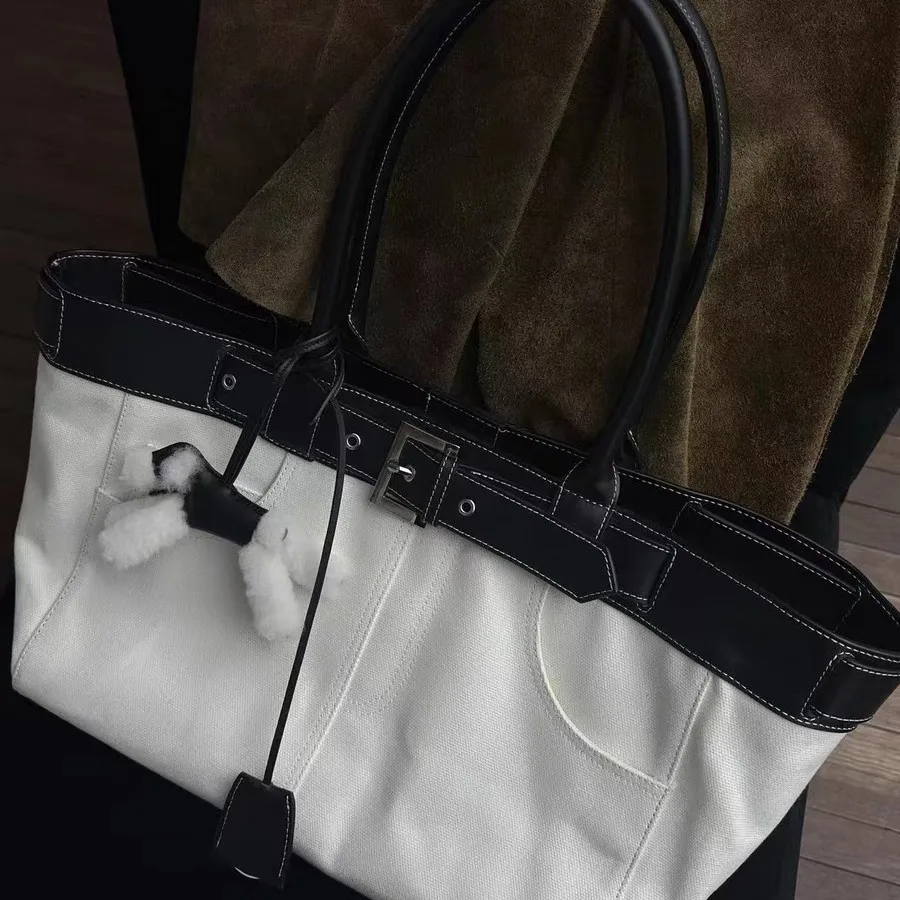 Luxury High Quality Handbags For Women Fashion Large Capacity Solid Leather Shoulder Tote Bag Versatile Simple Trendy Bag