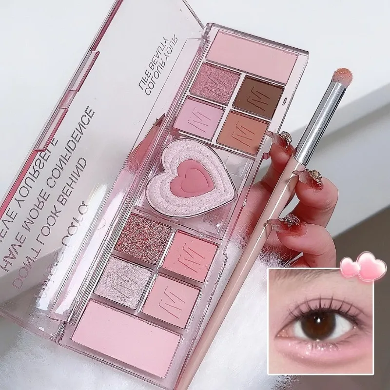 Highlighting Eyeshadow Blush Palette 12 Colors