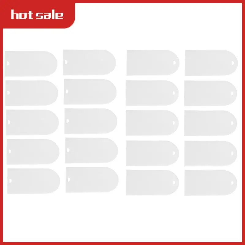20Piece Tag Labels Chair Acrylic Arch Sign Blank Reserved Signs Acrylic Place Cards Transparent