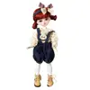 Doll Clothes 1/6 BJD Doll Fashion Outfit Set Pretty Dress Hat Headwear Girl Toy Gift Doll Accessories No Dolls No Shoes 3