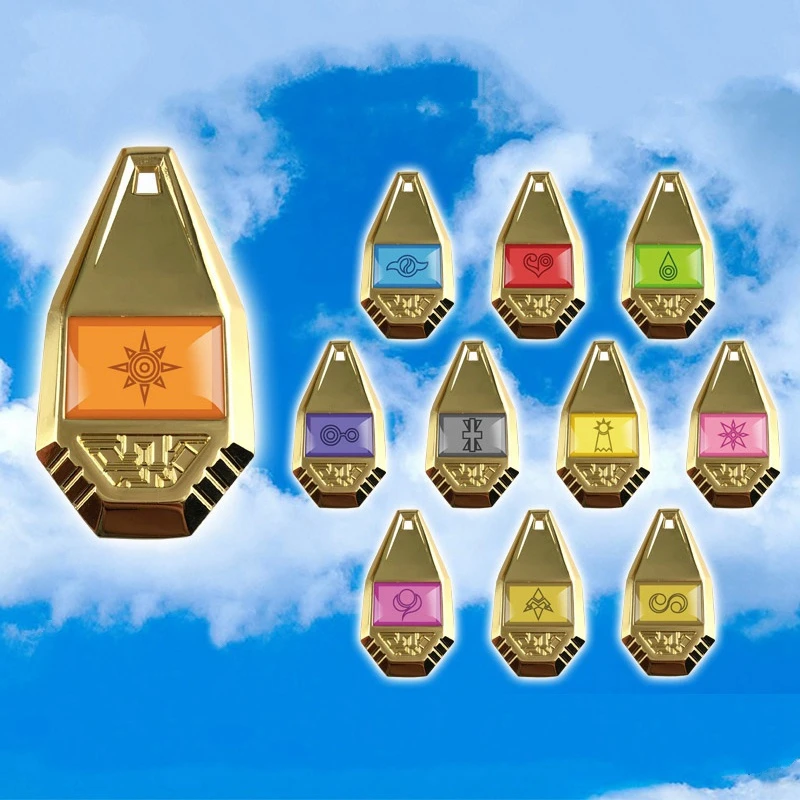 

Digimon Приключения дигитарная бирка и крест игрушка три Приключения эмблема дигитарная Подвеска Ожерелье цифровое Монстр Эволюция коллекция