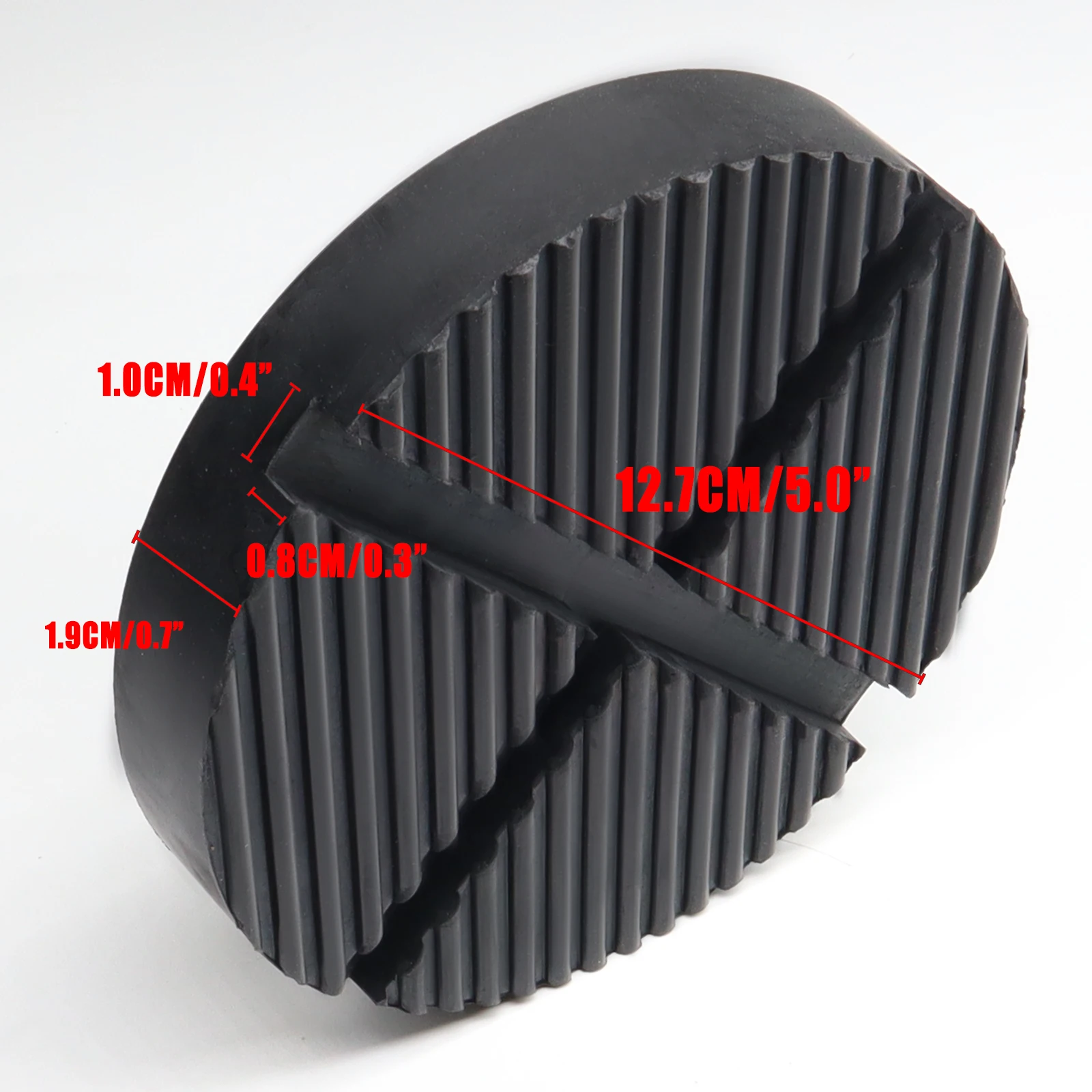 Support De Cric En Caoutchouc Universel – 11 Cm, Protection Châssis Voiture, Lot De 1 - 7