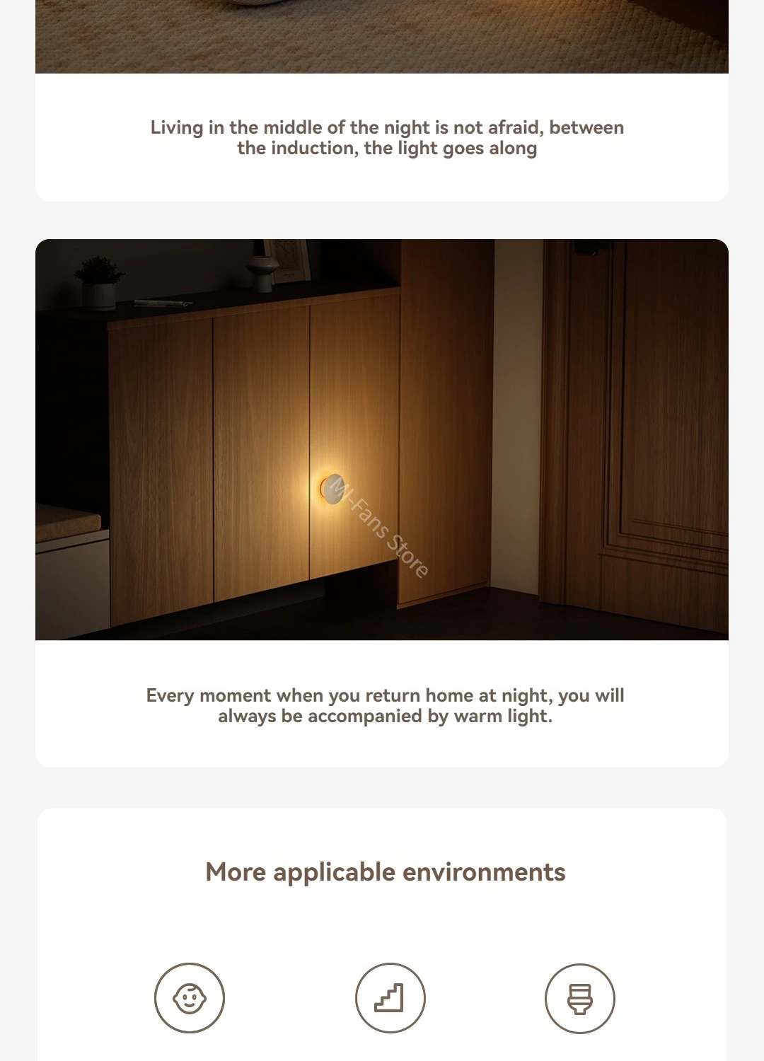 Xiaomi Mijia Night Light 3 description image 10