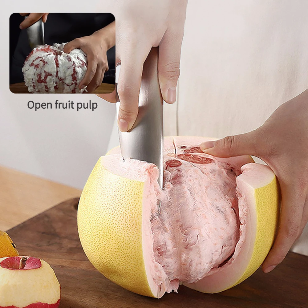 304 Stainless Steel Peeler Vegetable and Fruit Peeler Ergonomic Stainless Steel with Blade Protective Cover Kitchen Tool