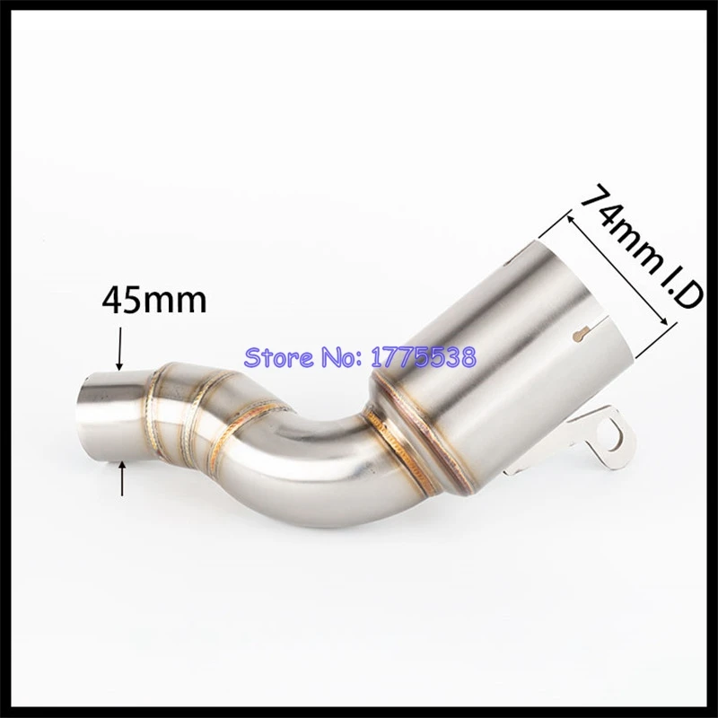 For KTM 125 250 390 DUKE 2021-2023 Motorcycle Exhaust Escape Moto Muffler Middle Link Pipe Connet Original Exhaust Muffler Pot - Image 5