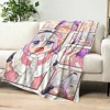 Flannel warm comfort  Dragon soft plush blanket k-Kobayashis Maid for sofa living Miss anime room office bedroom travel gift 1