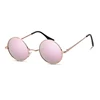 Trendy Round Polarized Sunglasses High Quality Brand Design Vintage Party Men Circle Small Frame Women Yellow Shades Sun Glasses 3