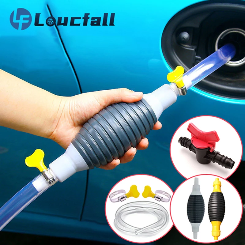 Neue Hand Kraftstoff Pumpe Auto Kraftstoff Tank Sucker Öl Transfer Kraftstoff  Pumpe Benzin Diesel Flüssigkeit Manuelle Pumpe Siphon Kraftstoff Saver für  Auto Öl - AliExpress