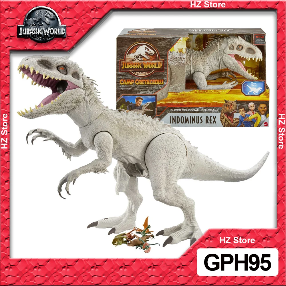 Jurassic World Camp Cretaceous Super Colossal Indominus Rex Dinosaur ...