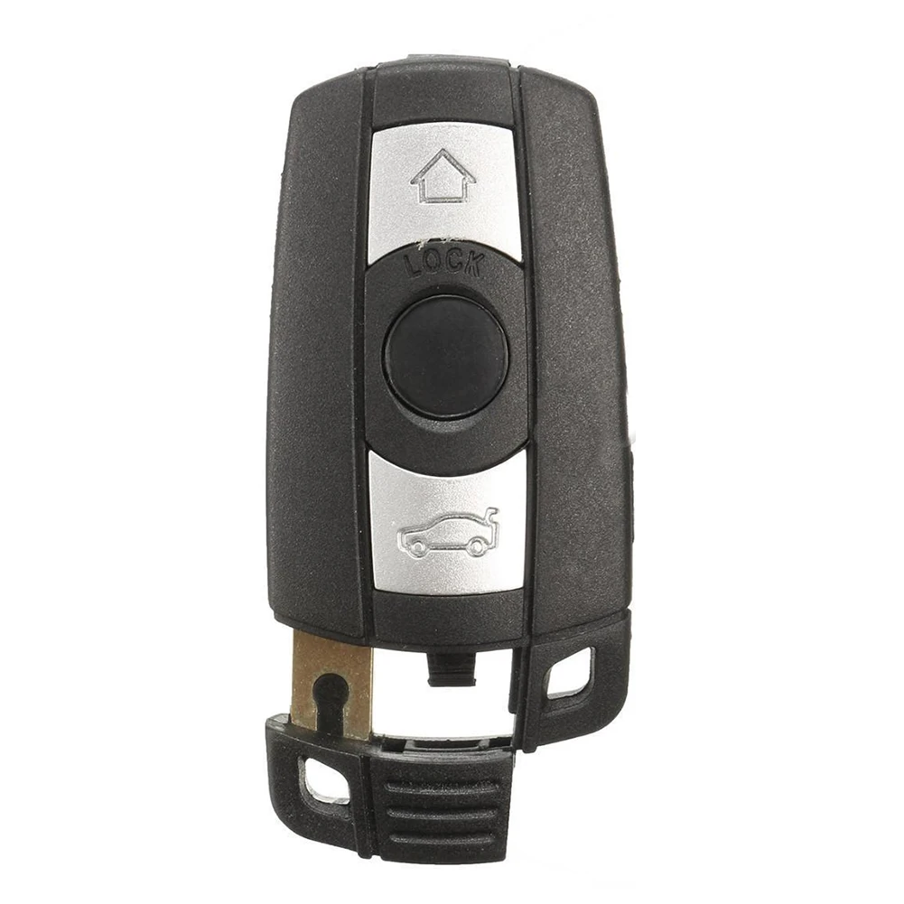 

3 Buttons Remote Key Case Shell Fob Blade For BMW 1 3 5 6 Series E90 E91 E92 E60