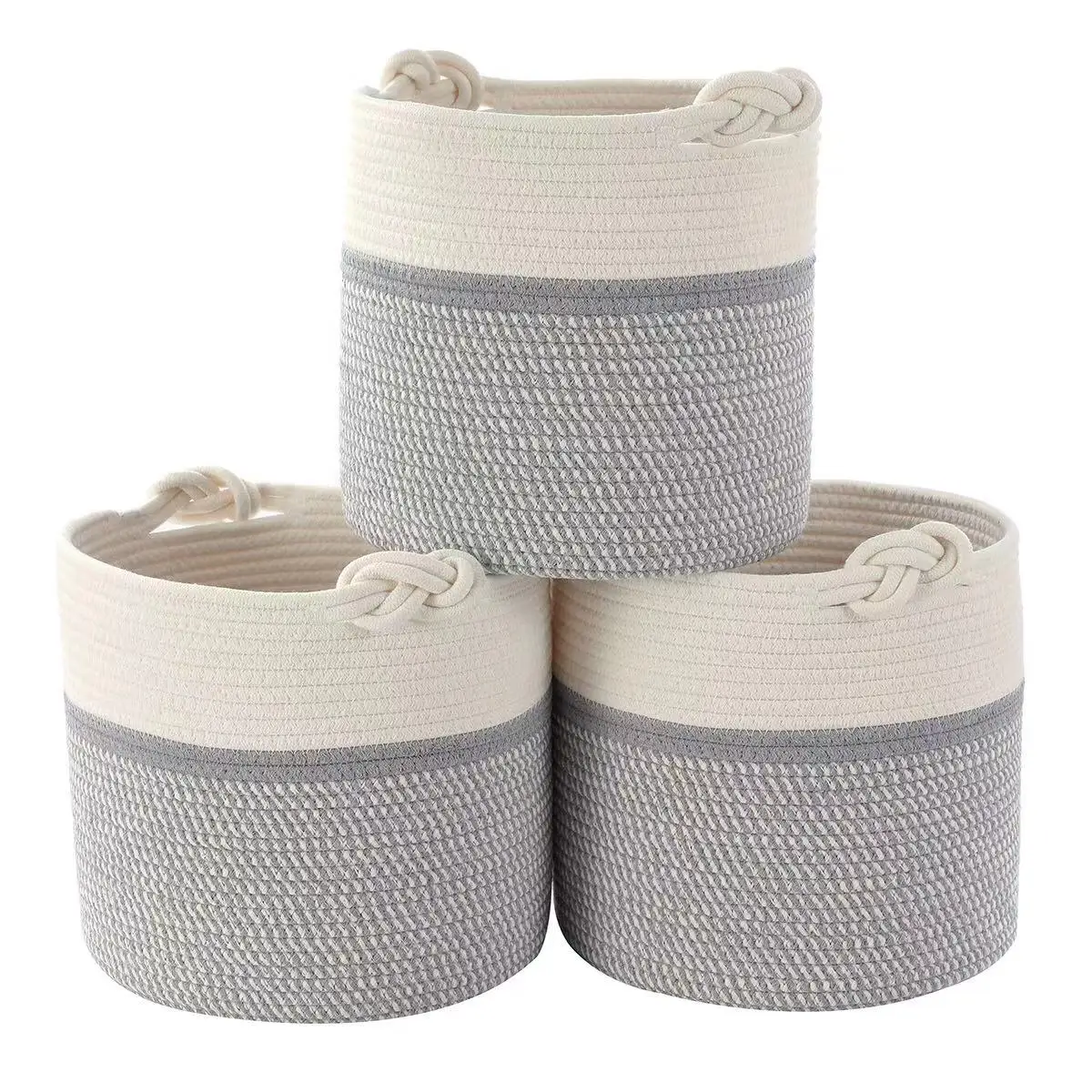 Cube Storage Organizer Bins Decorative Basket Towels Round Baskets