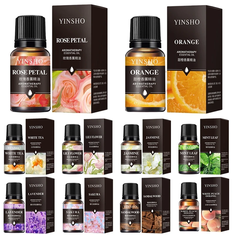 Herbal plant aromatherapy essential oil coffee sandalwood wood aroma vanilla rose candle humidifier fragrance oil essential oil flavoring organic essential oils