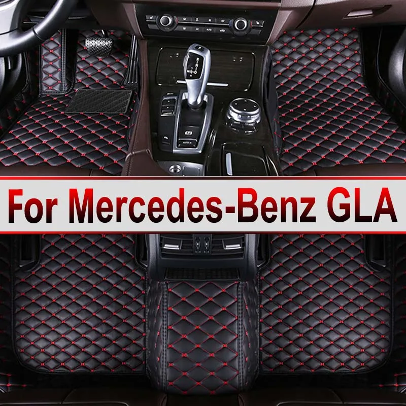 

Автомобильные коврики для Mercedes-Benz GLA EQA H247 2021 2022 2023, водонепроницаемые автомобильные коврики, Полный Комплект ковриков для автомобиля, аксессуары для интерьера автомобиля