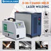 KINDLELASER 1000/1500/2000W Carbon steel/Aluminum/Stainless steel Fan-cooling Mini Laser Welding/Cutting Machine 1