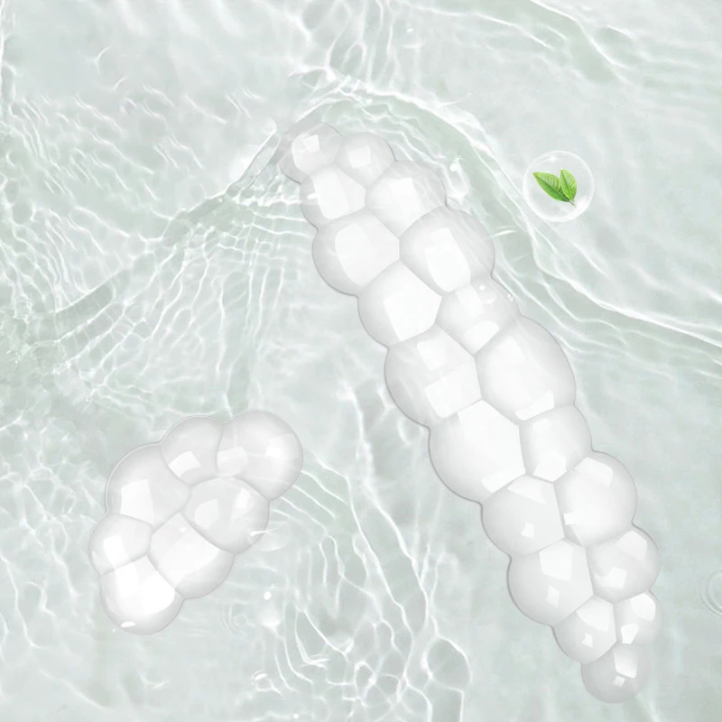 Keyboard Cloud Wrist Rest Anti-slipTransparent silicone Desktop Office Gamer Mouse Wrist Rest Support Non Slip Mice Mat