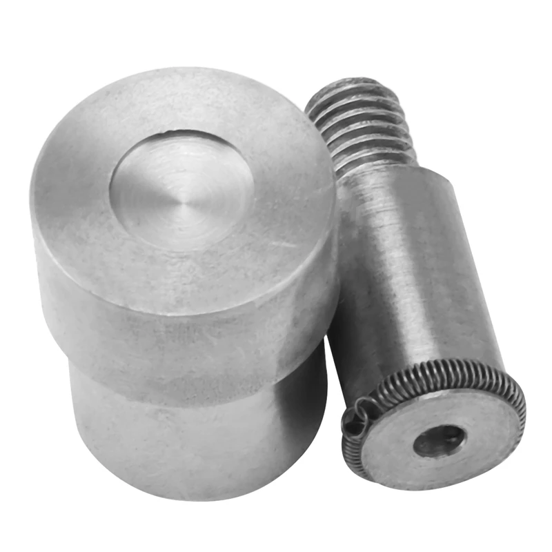 금속 스냅 패스너 단추 다이 몰드 도구, DIY 공예 용품, 1 세트
