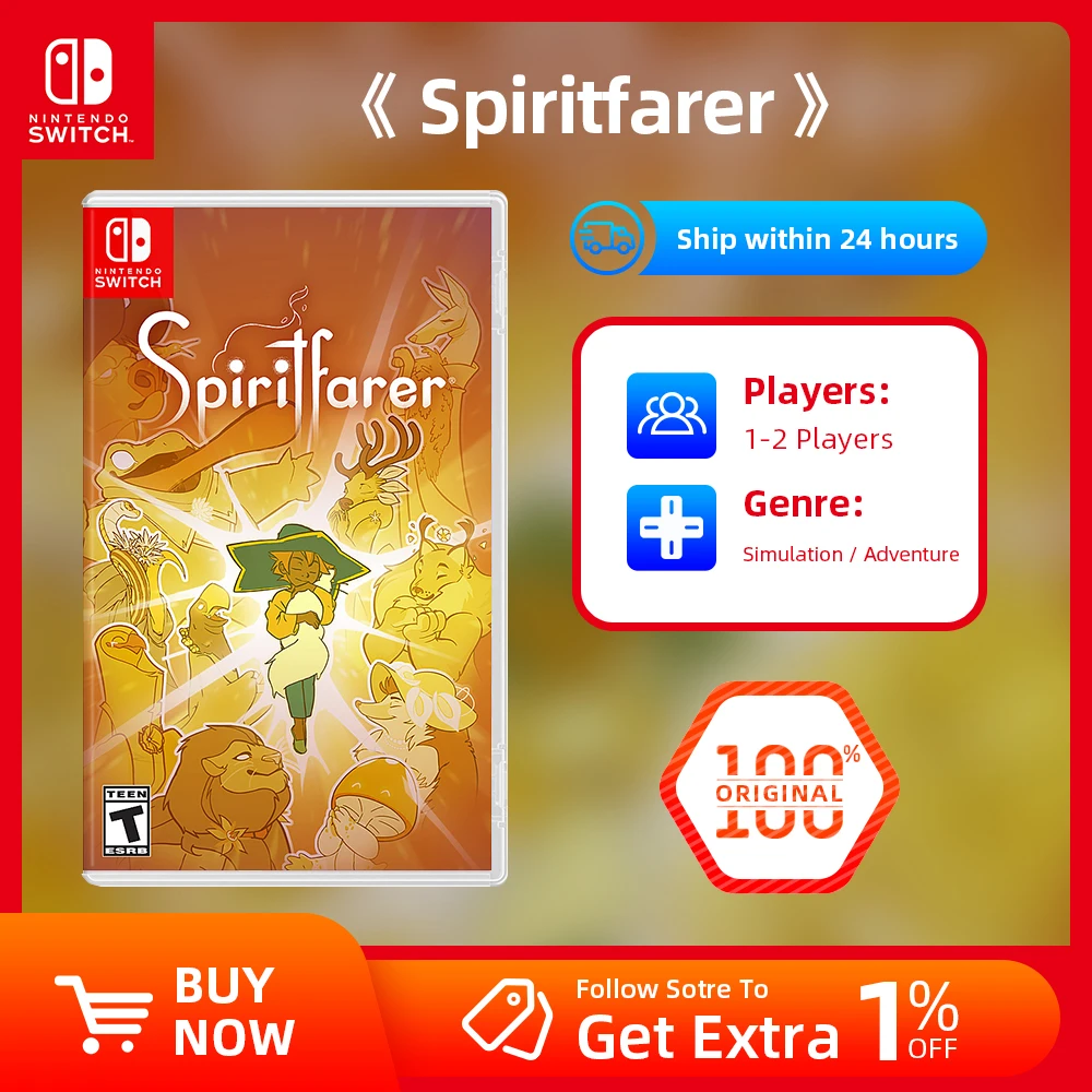Nintendo Switch Game Deals Spiritfarer For Nintendo Switch