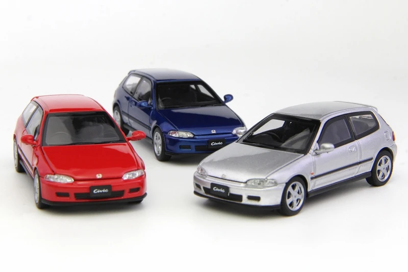 ダイキャスト車モデル液晶シビックeg6 1:64