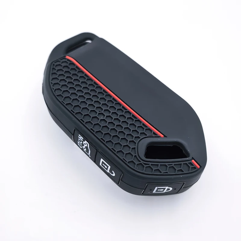 3 أزرار سيليكون حافظة مفاتيح السيارة فوب غطاء لكيا بيكانتو سورينتو MQ4 كرنفال KA4 الصباح K5 كارينز السيارات عن بعد