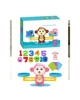 Children's Monkey Balance Scale Game Toy Math Number Toy Digital Balance Scale Board Game Education Learning Counting Toy 3