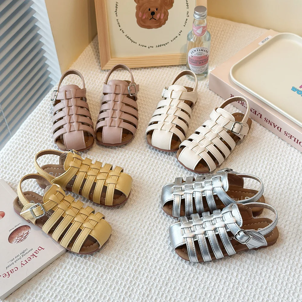 Girls Soft Bottom Anti Slip Summer Sandals