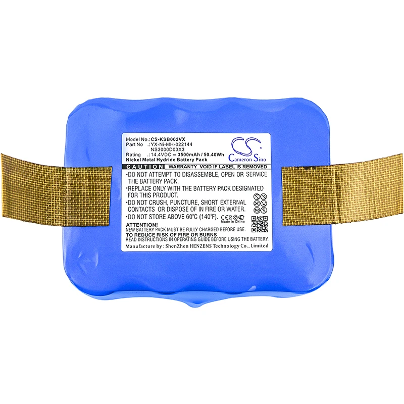 

Vacuum 3500mAh Battery For Dite International A320 E.Ziclean Furtiv GAIS FALTIMA-031 FALTIMA-031W FTM-031W FALTIMA-031B