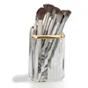 Luxury Makeup Brush Organizer Desktop Cosmetic Storage Box Office Pen Case Make Up Brushes Organizer Lipstick Sundries Holder 1