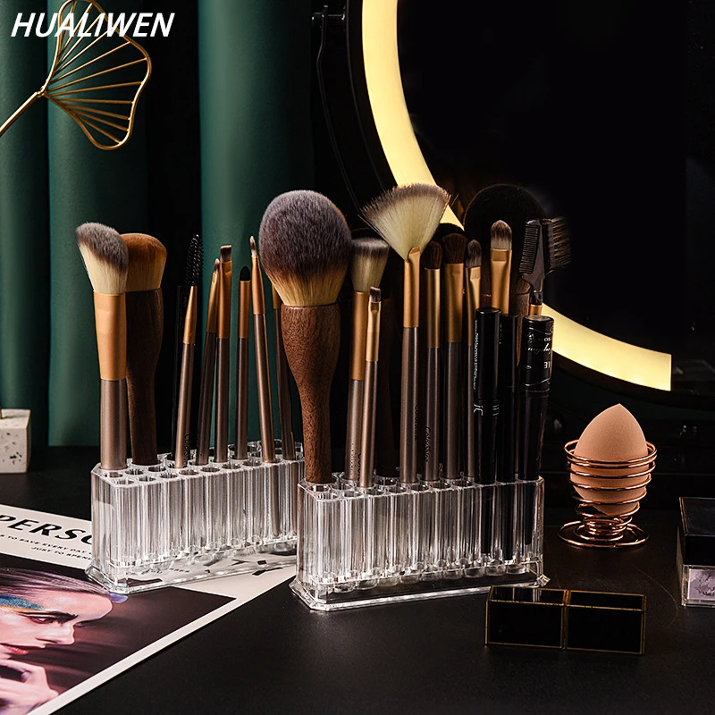 Acrylic Makeup Organizer Boxes Acrylic Pencil Brush Holder Acrylic