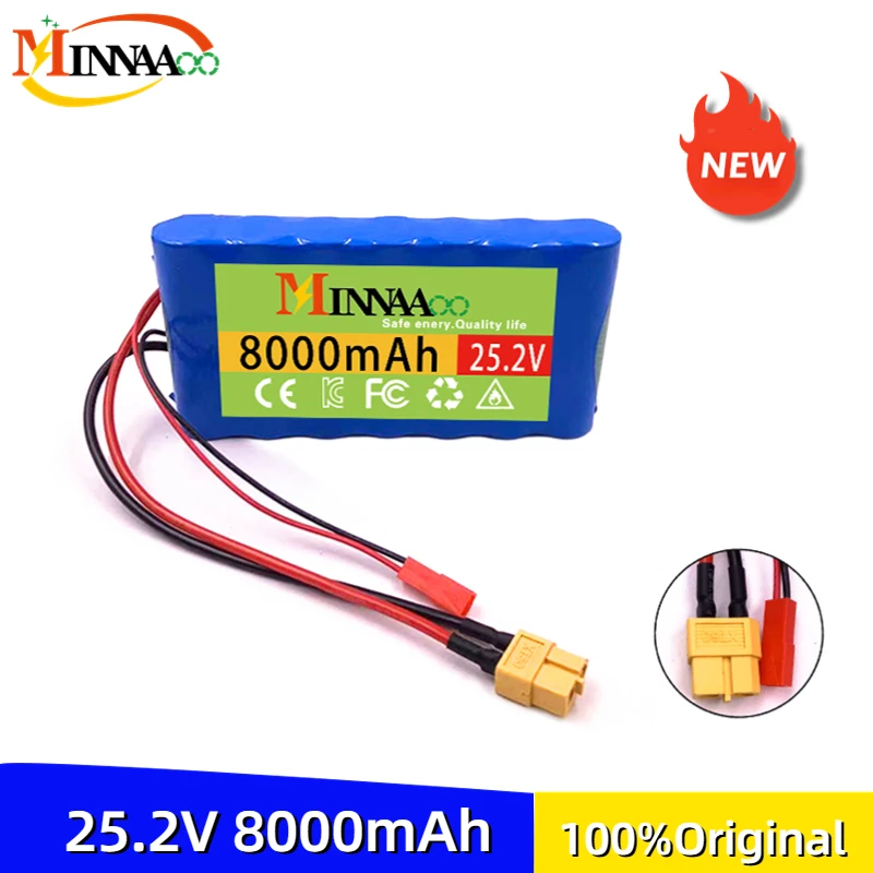 

Scooters Battery 24V 7S1P 3000mAh Lithium-ion Battery Pack for Small Electric Unicycles Scooters Toys Built-in 18650 battery