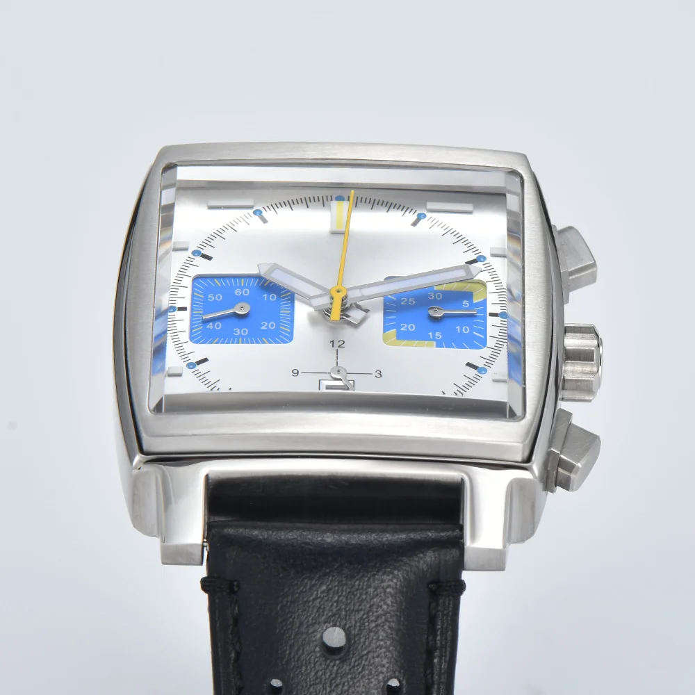 남성용 방수 시계, 다기능 타이밍 코드, 자동 무브먼트, 40mm 케이스, ETA7750