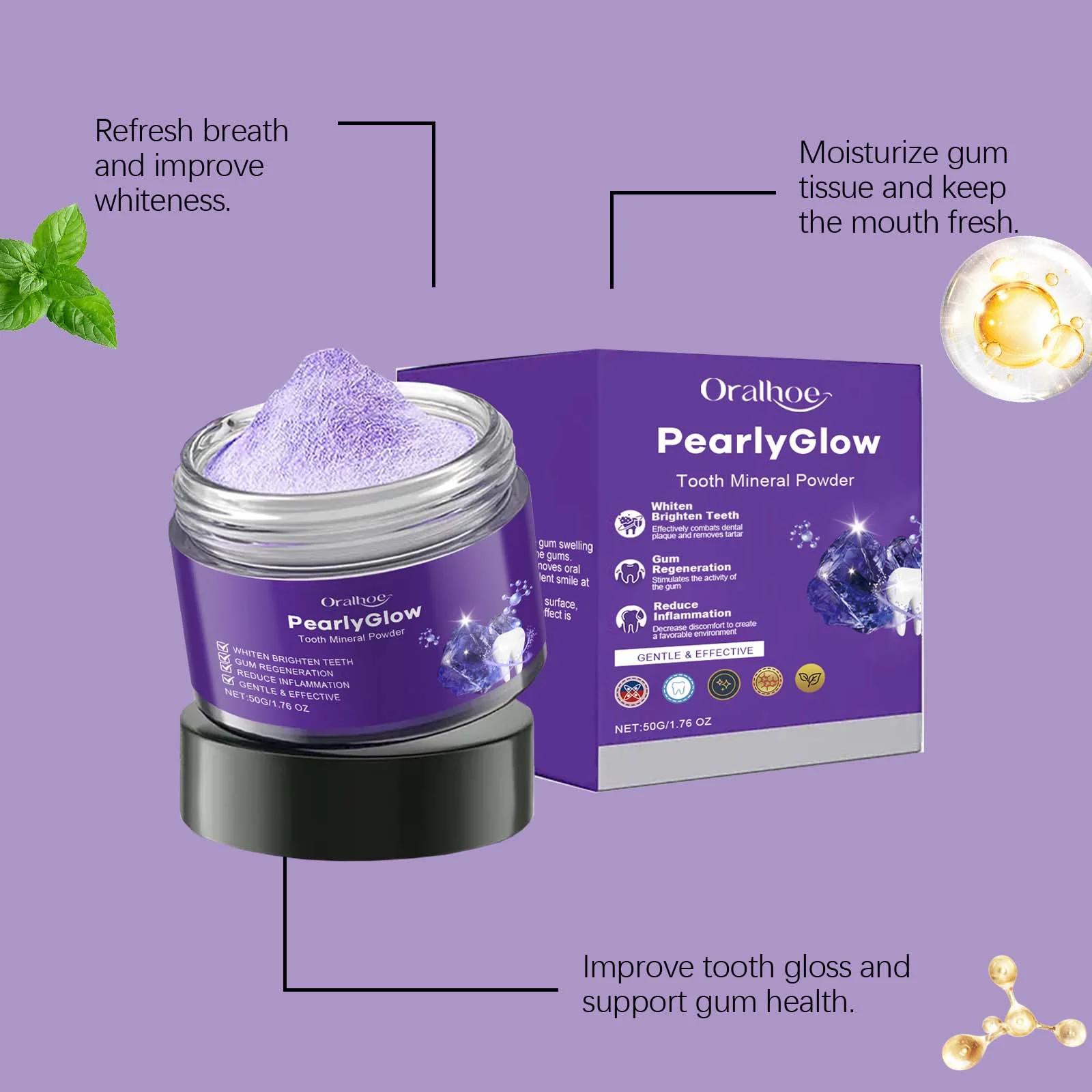 Oralhoe Teeth Whitening Powder Image 16