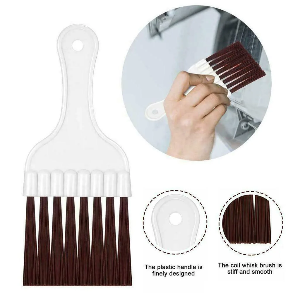 

Durable Repair Tool A/C Fin Comb Air Conditioner Comb Cleaner Cleaning Brush Fin Repair Tool Stainless Steel 2PCS