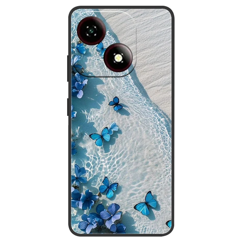 Cartoon Silicone Soft Phone Case with TPU Bumper