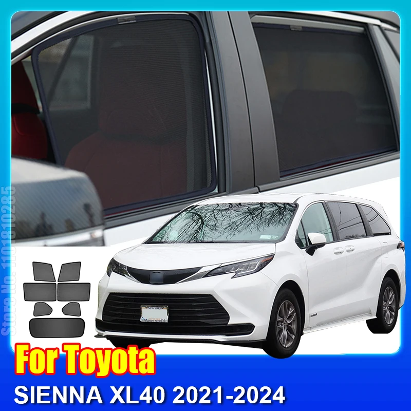 

Магнитный солнцезащитный козырек для Toyota SIENNA XL40 2021-2024