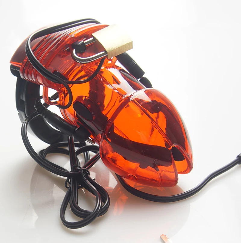Electro Sex Toys Electric Penis Ring E-stim Toys for Men BDSM Electro Shocker Shock Chastity Cock Cage
