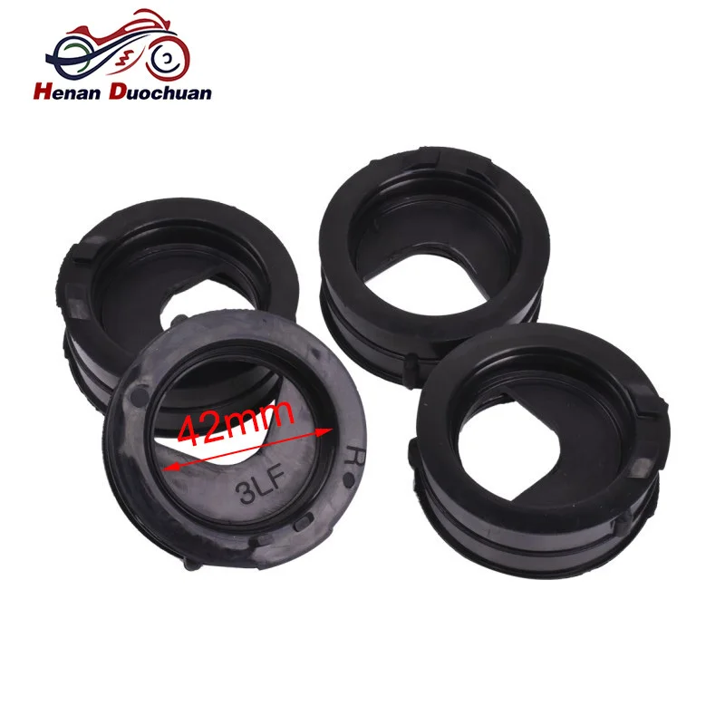 

Motorcycle Carburetor Air Inlet Intake Manifold Pipe Adapter Connector Joint Glue Boot Carb For Yamaha FZR750 YZF750 YZF FZR 750