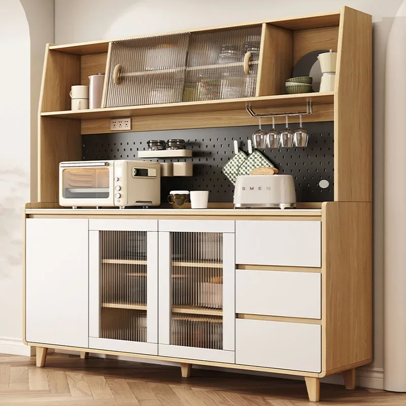 Side Board Cabinet Sideboard Kitchen Storage & Organization Multifunction Home Full et De Cuisine Vintage Mobile Furniture