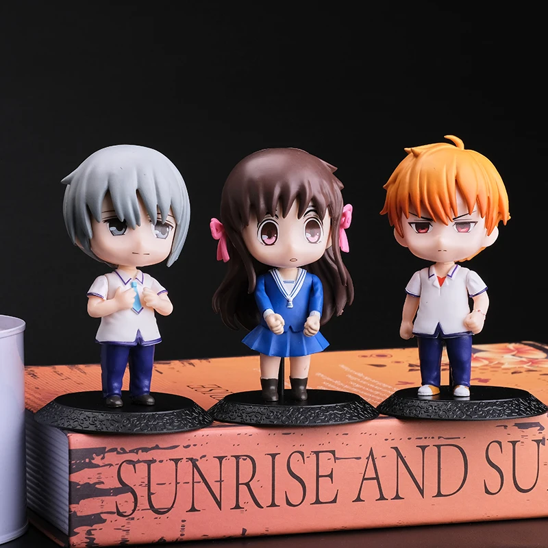 3pcsQVersionFruitsBasketAnimeFigureSoumaKyoTohruSoumaYukiModelToysActionFigure.jpg