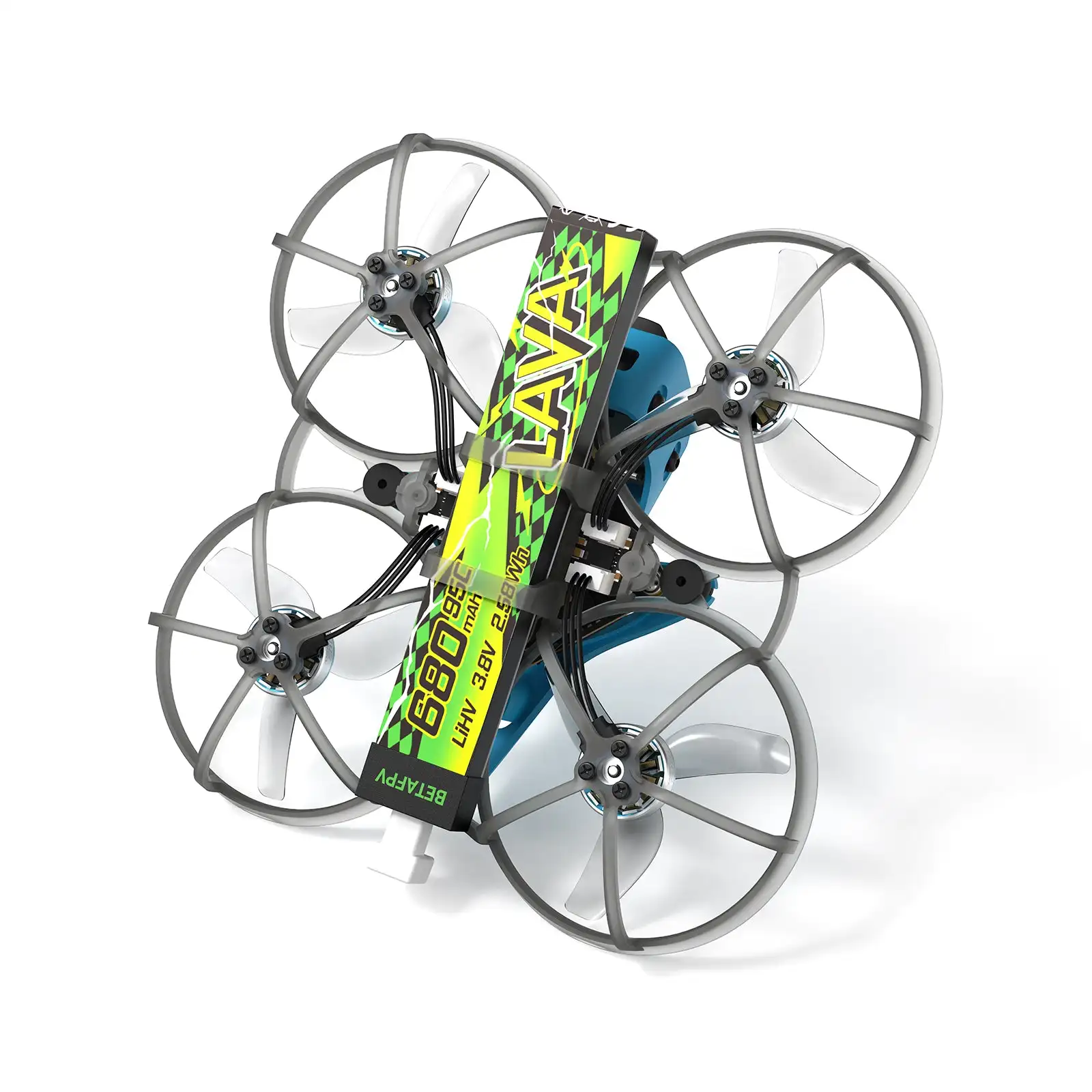 BETAFPV Meteor75 Pro II O4 Широкая камера/PNP (без HD VTX) Бесщеточный квадрокоптер Whoop Freestyle 1102 Motors Matrix 1S ​​3IN1 HD F thumbnail 2