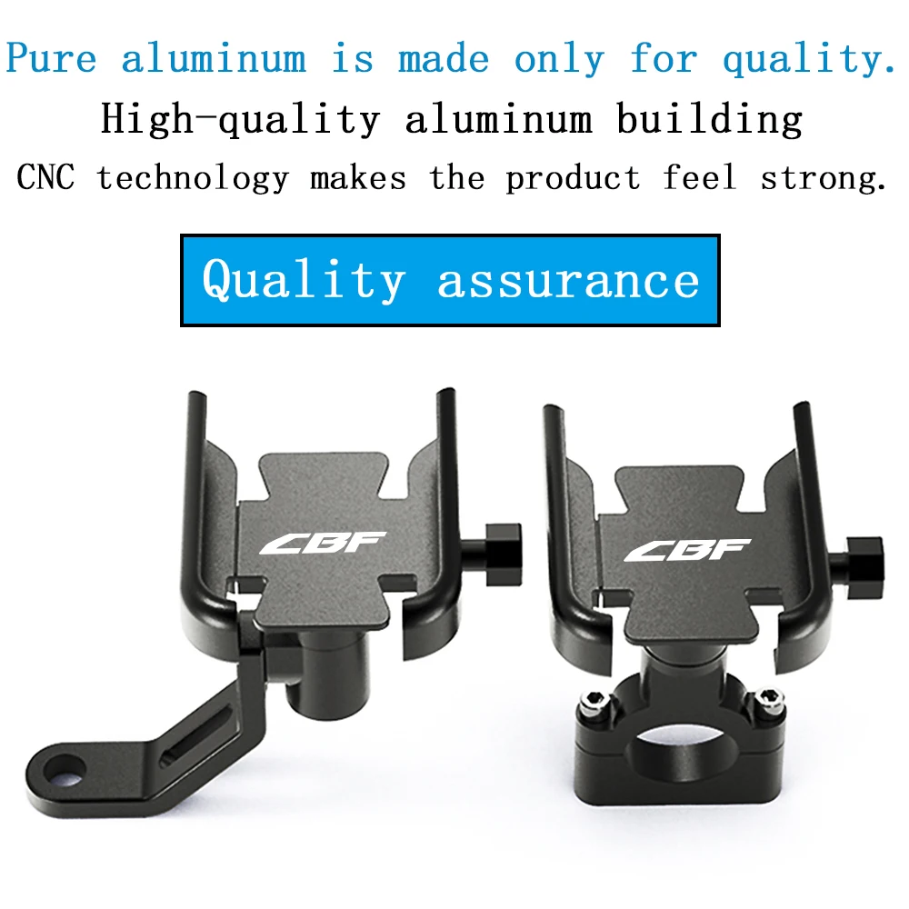 For Honda CBF 600 CBF1000 CBF 125 150 250 500 600 600s SA CBF250 CBF500 CBF125 Handlebar Mobile Phone Holder GPS Stand Bracket